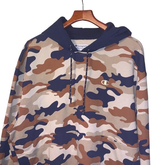 Champion camo hoodie size XL - Picture 3 of 10